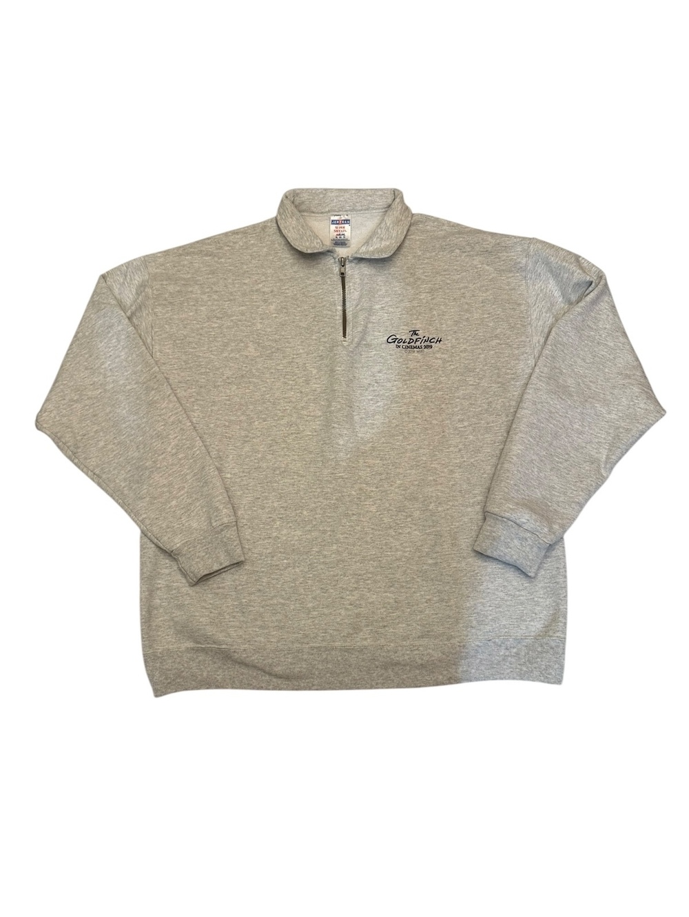 The Goldfinch 2019 Movie Promo Embroidered 1/4 Zip Sweatshirt